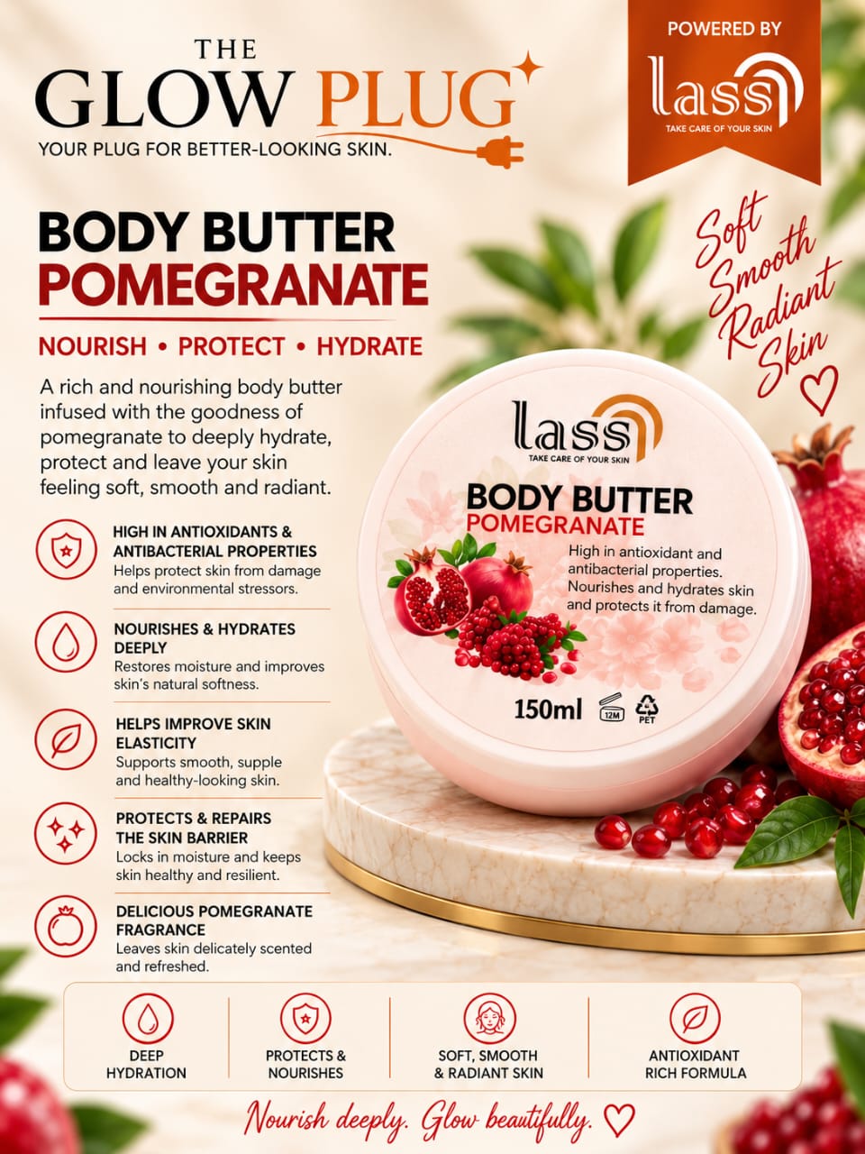 Body Butter - Pomegranate