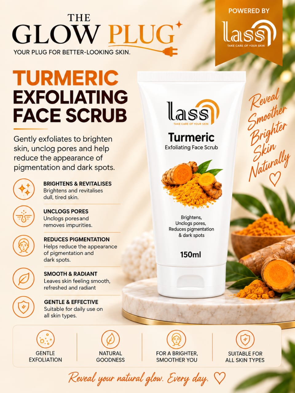 Turmeric Exfoliating Face Scrub